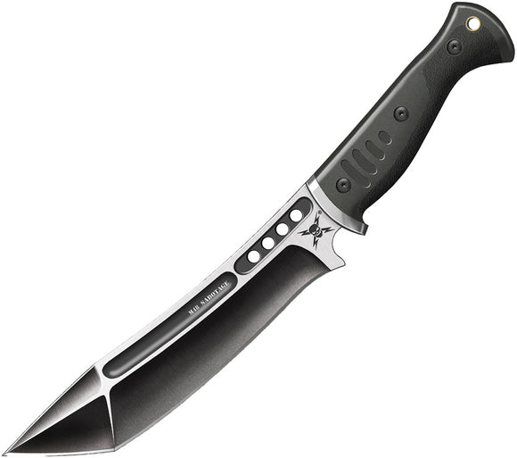 UNITED Cutlery Black M48 SABOTAGE Tactical TANTO Fighter Knife - 3016