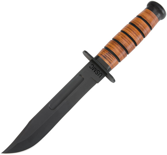United Cutlery USMC Combat Stacked Leather Fighting Knife 3092