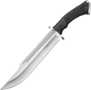 United Cutlery 16.5" Hoshu Conqueror Bowie Knife with black leather sheath 3321