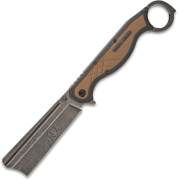 United Cutlery Black Ronin Razor Linerlock A/O Assisted Open Knife 3416