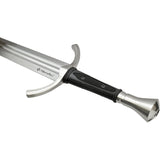 United Cutlery Single Handed Broadsword Black 1060HC Steel w/ Scabbard 3451