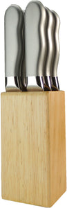 Utica Ultimate Steak Stainless Steel Fixed Blade 6pc Knife Set 75880527B6