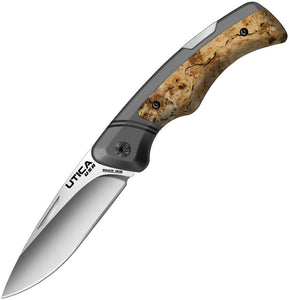 Utica Crazed Bear IV Lockback Aluminum Folding 8Cr13MoV Pocket Knife 911404CP