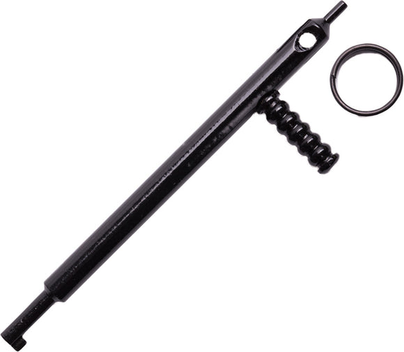 Uzi Handcuff Key PR24 Style Works w/ Most Universal Black Stainless 4
