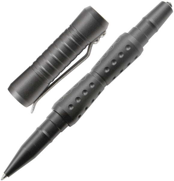 UZI Gun Metal Gray Titanium Aluminum Fisher Space Refill Tactical Pen TP19GM
