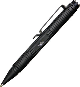 UZI Black Aircraft Aluminum Glass Breaker Fisher Space Refill Tactical Pen TP3BK