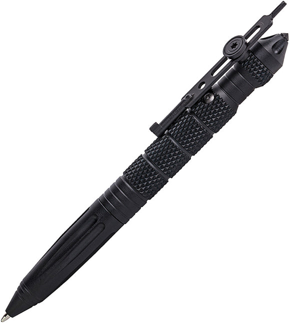 UZI Black Glass Breaker & Handcuff Key Fisher Space Refill Tactical Pen TP4BK