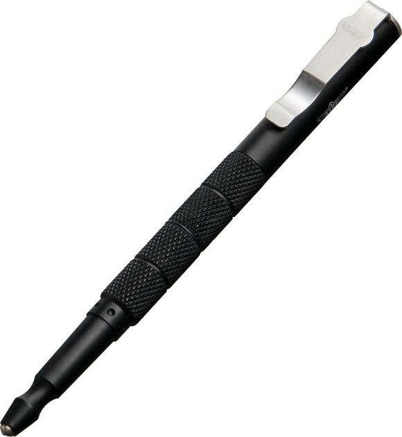 UZI Black Aircraft Aluminum Glass Breaker Fisher Space Refill Tactical Pen TP5BK