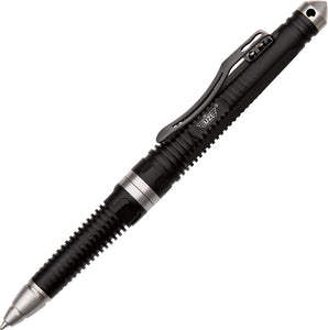 UZI Black Aluminum Self Defense Tactical Defender Pen TP8BK