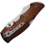 Viper Rhino 1 Lockback Brown Wood Folding Elmax Steel Pocket Knife 5901CB