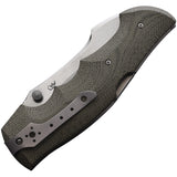 Viper Rhino 1 Lockback Green Micarta Folding Elmax Steel Pocket Knife 5903CV