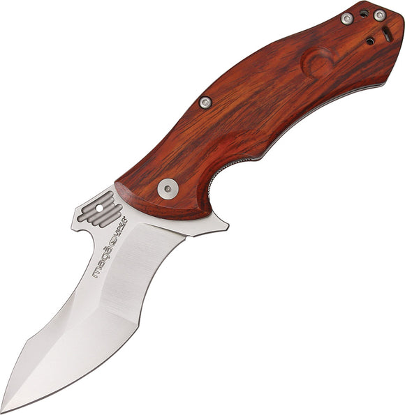 Viper Maga Cocobolo Wood Handle Linerlock Stainless N690Co Folding Knife 5910CB