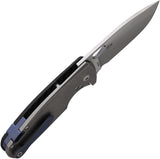 Viper Kyomi Framelock Carbon Fiber & Titanium Folding 20CV Pocket Knife 5933FC