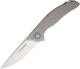 Viper Orso Linerlock Titanium Handle Satin Folding Bohler M390 Knife 5966TI   - On Sale