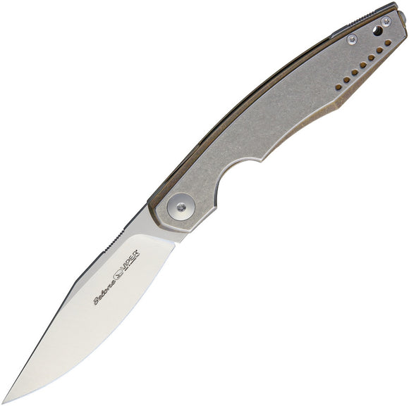Viper Belone Bronze Titanium Linerlock Knife Bohler M390 Blade 5970BRTI