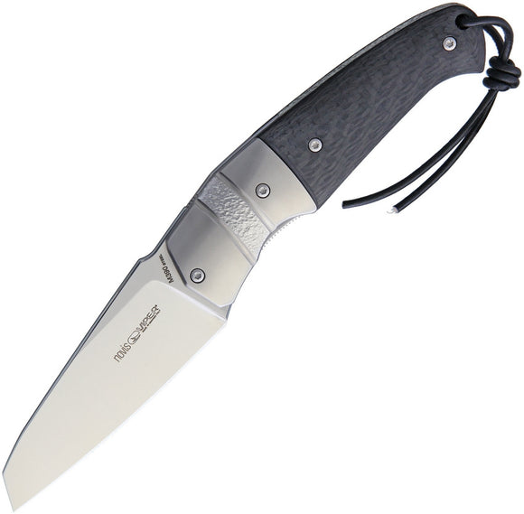 Viper Novis Linerlock Carbon Fiber Handle Bolster Folding M390 Knife 5974FC