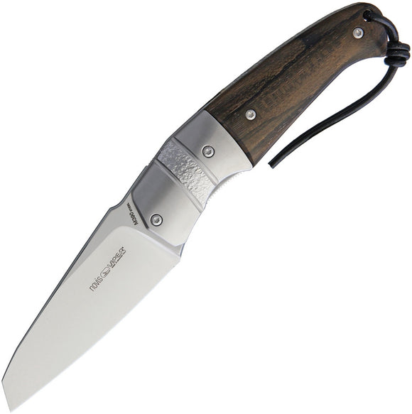 Viper Novis Linerlock Ziricote Wood Handle Bohler M390 Folding Knife 5974ZI