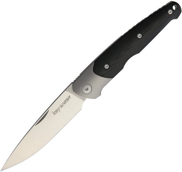 Viper Key Slip Joint Black G10 Bohler M390 Folding Knife 5978FGB