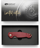 Viper Katla Linerlock Limited Edition Red G10 Folding Bohler M390 Knife 5984GR3D