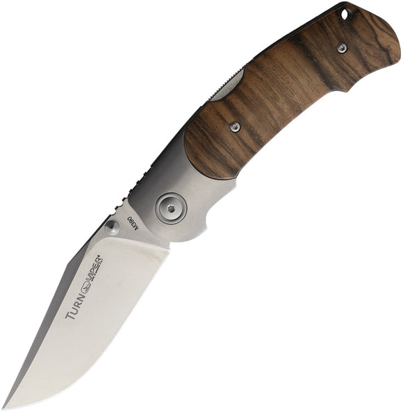 Viper TURN Lockback Walnut & Titanium M390 Folding Knife 5986no