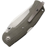 Viper Turn Essential Lockback Green Micarta Folding Bohler M390 Knife 5988CG