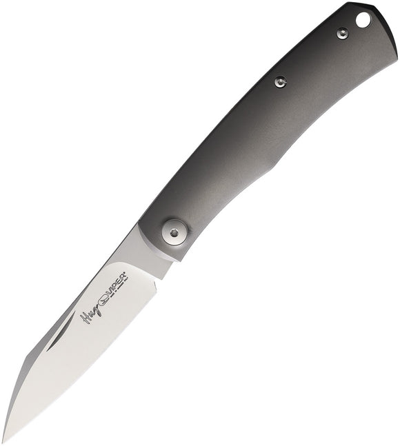 Viper Hug Titanium Slipjoint M390 Folding Knife 5990ti