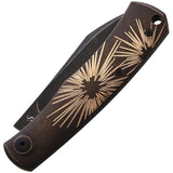 Viper Hug Folding Knife Slip Joint Bronze Designed Stainless Pen Point 5991BRS