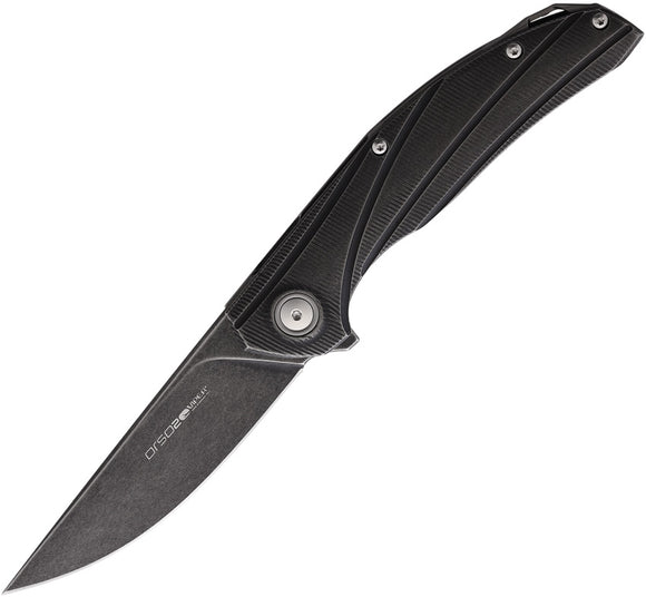 Viper Orso2 Folding Knife Framelock Titanium Blk Stainless Clip Pt Blade 5997TI