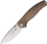 Viper Vale Linerlock Natural Micarta Folding CPM-MagnaCut Pocket Knife 6006CN