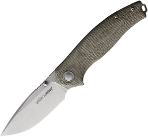 Viper Vale Linerlock Green Micarta Folding CPM-MagnaCut Pocket Knife 6006CV