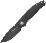 Viper Vale Linerlock Black & Blue Titanium Folding CPM-MagnaCut Pocket Knife 6007DTBL