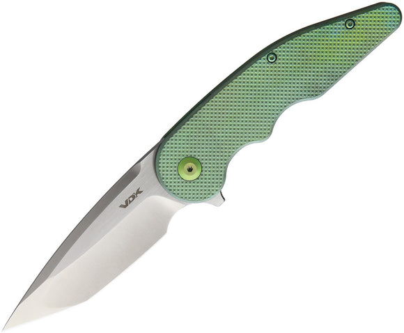 VDK Knives Wasp Green Folding Pocket Knife 008