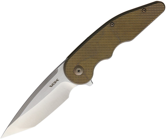 VDK Knives Wasp Bronze Polished Folding Pocket Knife 011
