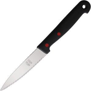 Andre Verdier DYNAMIT Paring Black ABS Stainless Fixed Blade Knife 140MDNRR