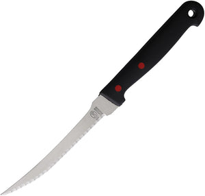 Andre Verdier DYNAMIT Tomato Black ABS Stainless Fixed Blade Knife 149NRR