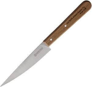 Andre Verdier ECOOK Long Paring Brown Wood Stainless Fixed Blade Knife ECK44