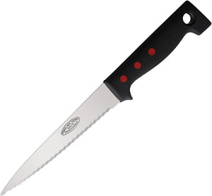 Andre Verdier DYNAMIT Sticking Black ABS Stainless Fixed Blade Knife S6NRR