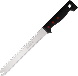 Andre Verdier DYNAMIT Frozen Food Black ABS Stainless Fixed Blade Knife Z7NRR