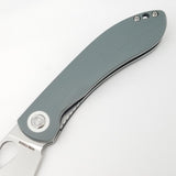 Vosteed Nightshade TH Linerlock Grey G10 Folding 154CM Pocket Knife 009