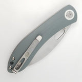 Vosteed Nightshade TH Linerlock Grey G10 Folding 154CM Pocket Knife 009