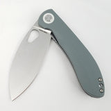 Vosteed Nightshade TH Linerlock Grey G10 Folding 154CM Pocket Knife 009