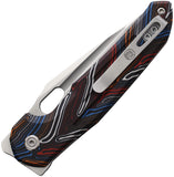 Vosteed Thunderbird Trek Lock Magpie Multi-Color G10 Folding M390 Pocket Knife A0308