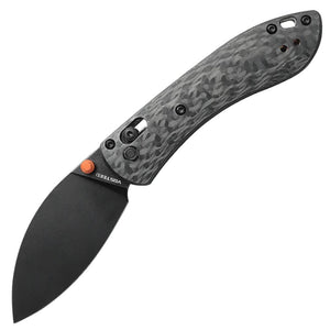 Vosteed Mini Nightshade Crossbar Lock Carbon Fiber Folding S35VN Knife MNNSSPK