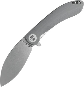 Vosteed Nightshade LT Linerlock Gray G10 Folding Nitro-V Pocket Knife NSNWGH