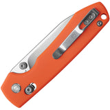 Vosteed Raccoon Crossbar Lock Orange G10 Folding 14C28N Pocket Knife RCCBVTGO