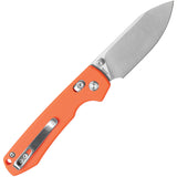 Vosteed Raccoon Crossbar Lock Orange G10 Folding 14C28N Pocket Knife RCCBVTGO