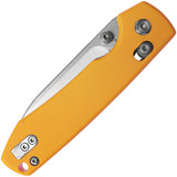 Vosteed Raccoon Crossbar Lock Yellow G10 Folding 14C28N Pocket Knife RCCBVTGY