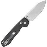 Vosteed Raccoon Crossbar Lock Black Micarta Folding 14C28N Pocket Knife RCCBVTMK