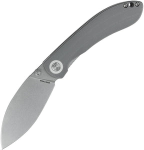 Vosteed Nightshade TS Linerlock Gray G10 Folding Nitro-V Pocket Knife TSNWGH