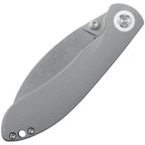 Vosteed Nightshade TS Linerlock Gray G10 Folding Nitro-V Pocket Knife TSNWGH